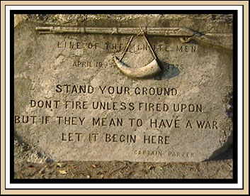 Stand Your Ground, Lexington, MA &copy; Page Makers, LLC